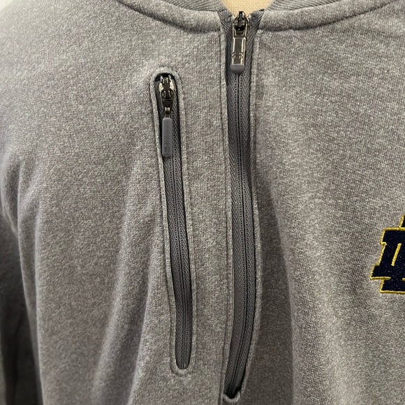 Notre Dame🍀 Under Armour Half-Zip Pullover - Picture 2 of 8